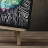 "Rainbow Heart Tangle"