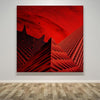 "red"
