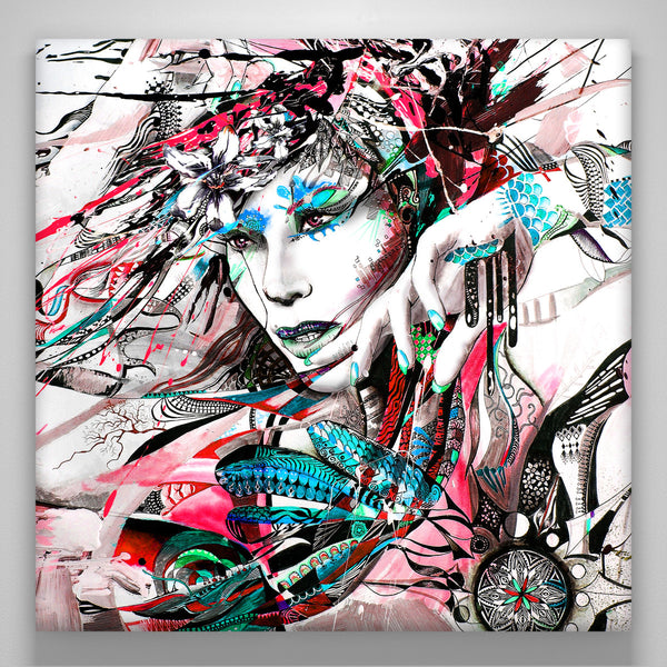 Adam Morgan - "Lady with FeatherSM"